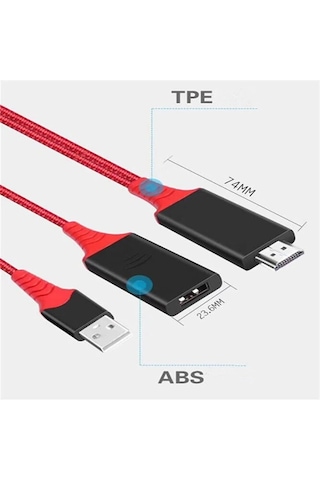 1080p Hdmi 2 İn1 Cast Telefondan Tv Wireless Dönüştürücü Adaptör- 5775