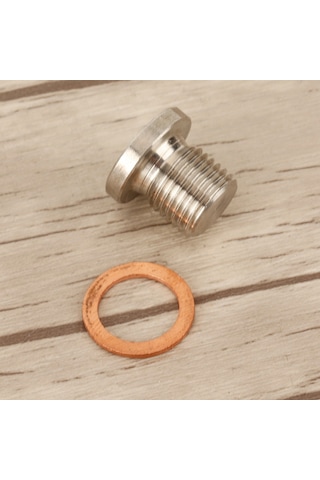 Springsun M12 X 1.25mm Metal Akışkan Sensör Emici Tıkanıklama Tıpa, Motosiklet Ve Otomobil Egzos Portu İçin Dayanıklı Ve Uygun Aksesuar