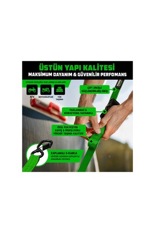 Otomatik Gergi Kayışı 2,5cm X 3 M 4'lü Set 22659587