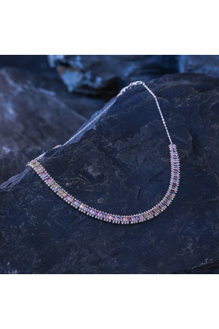 Altınbaş Silver Renkli Taş Kolye KLMC034-25618