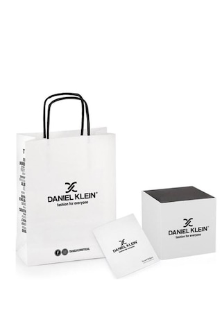 Daniel Klein Dk-16679 Siyah Takvimli Çelik Kordon 3 Atm 2 Yıl Garantili Erkek Kol Saati Rose Gold