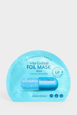 Defacto Banobagi Vita Cocktail Foil Aqua Mask 10ml – Yoğun Nemlendirici & Canlandırıcı Folyo Yüz Maskesi F7398AXNS