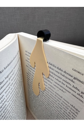 Latte Kitap Ayracı Kitap Ayracı - Kitap - Kahve - Modern - E