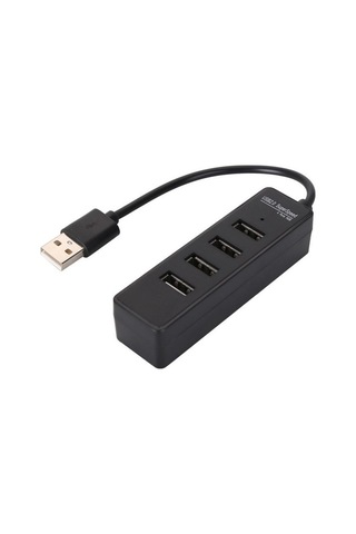 4 Port Usb Hub 2.0 Çoklayıcı 15 Cm Kablo Uzunlugu Yüksek Hızlı Süperspeed 480 Mbps Gx-802