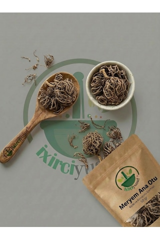 İxirciyusuf Meryem Ana Otu Meryem Ana Eli Diriliş Bitkisi Rose Of Jericho Selaginella Lepidophylla Doğal 50 G