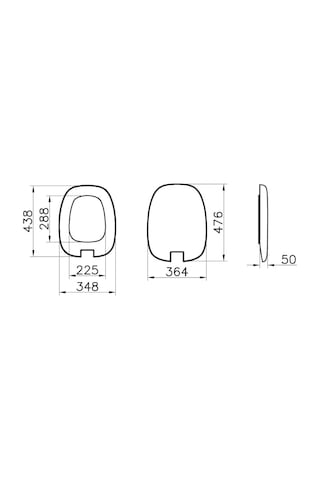 VitrA Plural Klozet Kapağı Beyaz 126-003-009