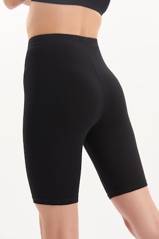 Josejuan Kadın Biker Tayt Kısa Pamuk Likralı 7003 Siyah