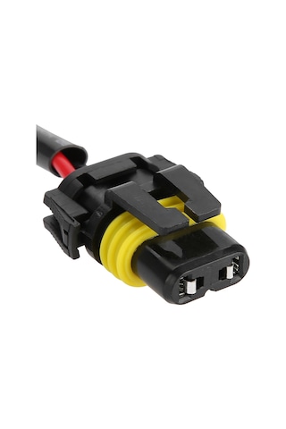 Kosona H11 Dişi - 9006/hb4/9012/9006xs Erkek 2 Adet Şerit, Pre-siyah, Plug And Play, Yüksek Verimli Bakır Tel, Sis Farı Uzatma Kablosu