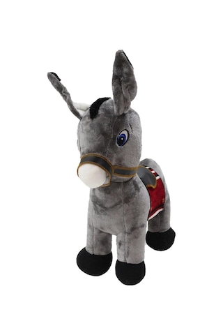 Fk-18 Şirin Sıpa Peluş Oyuncak 45 Cm Gri