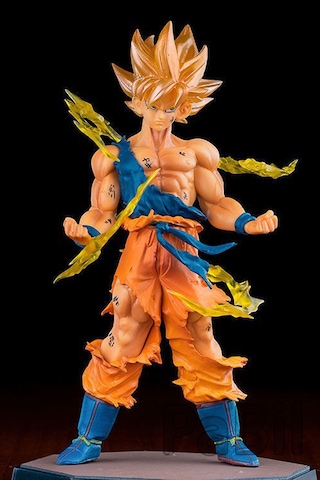 Dragon Ball Anime Manga Aksiyon Figür Biblo 18 Cm - Süper Saiyan