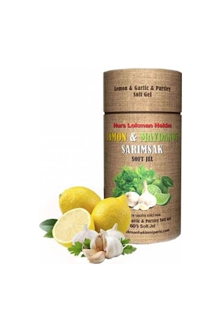 Nurs Lokman Hekim Limon Maydanoz Sarımsak Kürü 60 Softgel Nurs Lokman Hekim Limon Maydanoz Sarımsak Kürü 60 Softgel