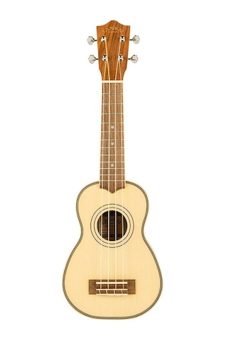 Lanikai Spst-s Ladin Soprano Ukulele Geleneksel Parlak Ukulele Sesi