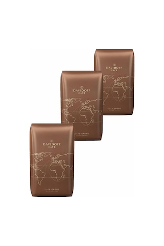 Davidoff Cafe Crema Çekirdek Kahve 3 x 500 G Davidoff Cafe Crema Çekirdek Kahve 3 x 500 G