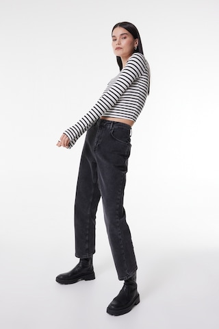 Lee Rider Slim Fit Dar Kesim Normal Bel Dar Paça Siyah Kadın Esnek Jean Denim Kot Pantolon L35FQBD59 Siyah