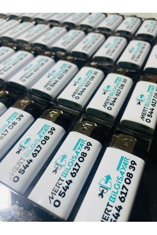 Baskılı Promosyon Çakmak. 100 Adet