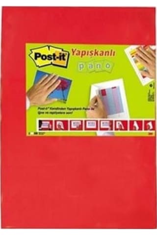 Panda Post İt Pano - Yapışkan Yüzeyli Mantar Pano 46X61Cm
