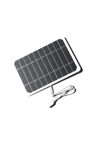 Springsun 5w Usb Taşınabilir Güneş Paneli - Su Geçirmez, Kamp Ve Telefon Şarjı İçin Monokristal Solar Hücre