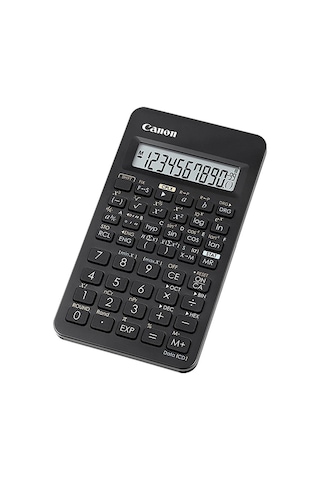 Canon F-605g Siyah 12 Hane Bilimsel Hesap Makinesi Siyah