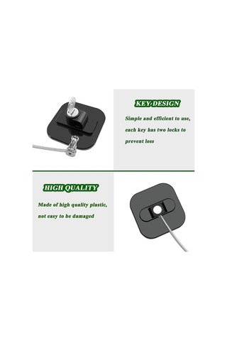 Gajeena Çocuk Güven Kilitleri - Çok Yönlü Esnek Ayar, Çeşitli Mobilyalar İçin, İz Olmayan Yapıştırıcı, Abs+paslanmaz Çelik Malzeme Beyaz