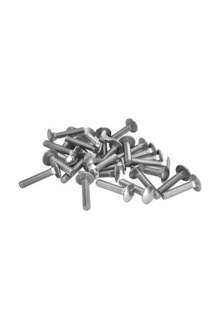 30pcs M8x40 Stainless Carriage Bolts Dın 603 Standart