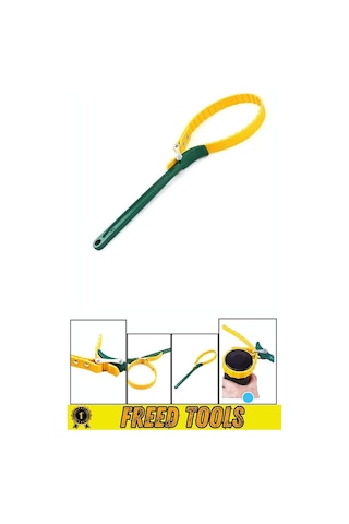 Ayarlı Kayışlı Kemerli Yağ Filtre Sökme Anahtarı 9" 225mm