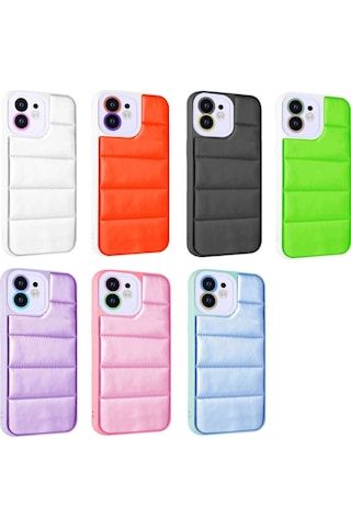 Apple Uyumlu iPhone 11 Kılıf Kamera Korumalı Airbagli Renkli Zore Sekse