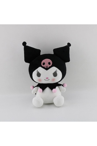 Kawaii Sanrio Kuromi Karikatür Peluş Oyuncak Pembe - Siyah Kawaii Sanrio Kuromi Karikatür Peluş Oyuncak Pembe - Siyah
