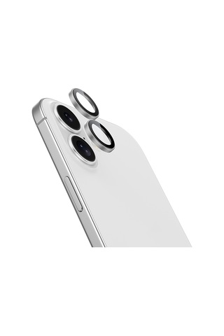 Apple Uyumlu iPhone 17 Benks Dr Safir Kamera Lens Koruyucu Gümüş