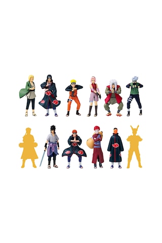 Naruto 12'li Koleksiyon Figür Seti Model 2