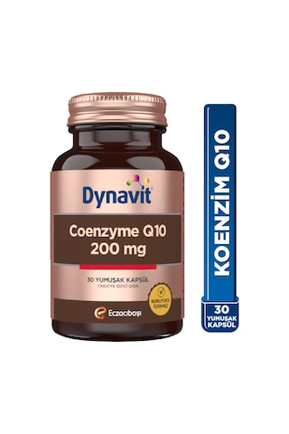 Dynavit Coenzyme Q-10 200 MG 30 Yumuşak Kapsül