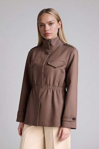 Defacto Regular Fıt Ceket Yaka Blazer Ceket H1637ax26spbn207 Kahve-bn207