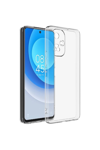 Zore Tecno Camon 19 Pro Kılıf Msra Süper Silikon Kapak - Renksiz Renksiz