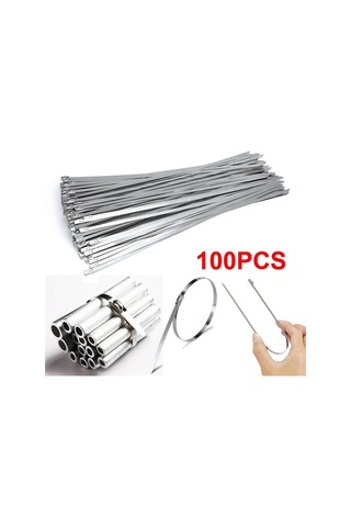 Homyl 100xmulti Amaçlı Paslanmaz Çelik Kablo Bağları 4.6x250mm
