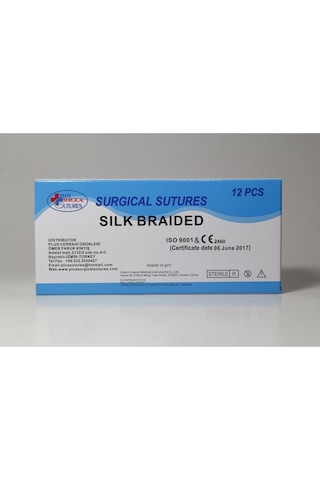 Surgical Suture-Silk Braided
