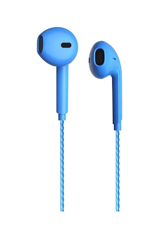 Lecoo Eh104bl 3.5 Mm Jacklı Kablolu Kulak İçi Mikrofonlu Kulaklık Mavi 5G