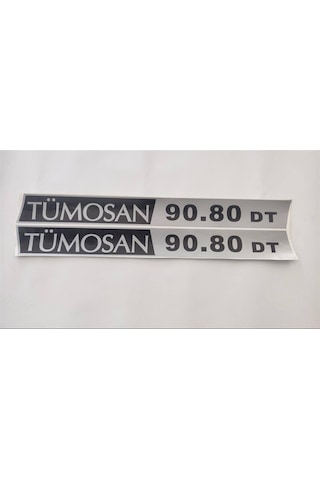 Tümosan Klasik 90.80 DT Yan Yazı Tanıtım Etiketi 2010 ve üstü Model Sağ - Sol Takım Tümosan Klasik 90.80 DT Yan Yazı Tanıtım Etiketi 2010 ve üstü Model Sağ - Sol Takım