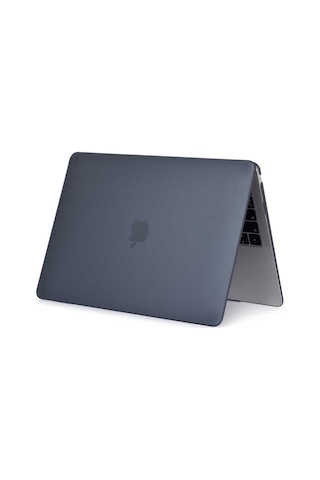 Macbook Uyumlu Air 13.6" M3 A3113 Kılıf Kristal Ön Arka Şeffaf Kapak 001