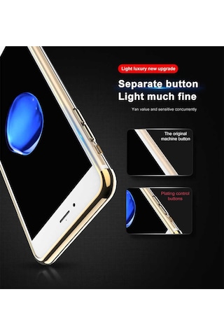 Apple Uyumlu iPhone Se 2022 Kilif Ince Köseleri Renkli Seffaf Silikon 539513519