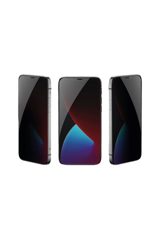 Mey İthalat Apple Uyumlu iPhone 17 Pro Max Bilvis 3d Hayalet Cam Ekran Koruyucu
