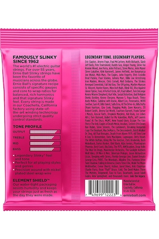 Ernie Ball 2223 Super Slinky Nickel Elektro Gitar Teli (9-42)