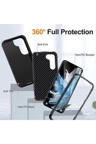 Samsung Galaxy S23 Hibrit Pc + Tpu Kılıfı, Kaymaz Ve Darbeye Dayanıklı Arka Kapak, Çok Renkli Stil G Çok Renkli İle Uyumludur Çok Renkli