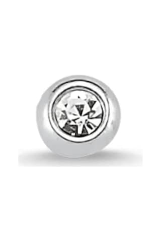 Gümüş Tektaşlı Burun Hızması Hzmk22 Altınsepeti Beyaz