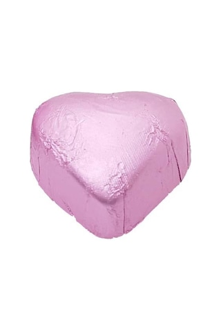 Melodi Çikolata Yaldız Mini Kalp Antep Fıstıklı Çikolata Pembe 500g