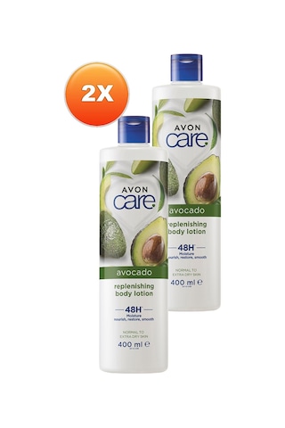 Avon Care Kuru Ciltler için Avokado Özlü Vücut Losyonu 2 x 400 ML