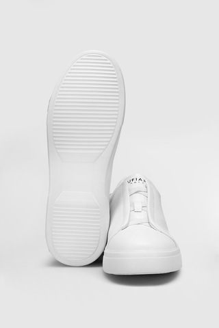 Lufian Dante Erkek Deri Sneaker Ayakkabı Beyaz Beyaz 112230256100500 Beyaz