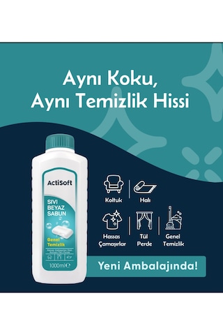 Sıvı Beyaz Sabun 1000 Ml 3 Lü Paket