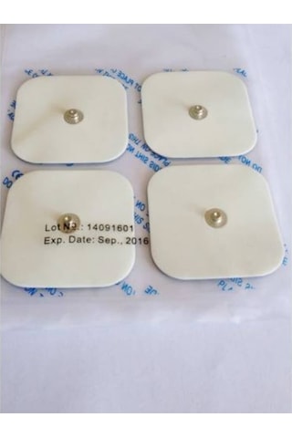Çıtçıtlı Tens Pedi Compex & Sanitas Uyumlu Tens Elektrodu
