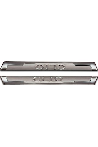 intakrom Renault Clio 4 Krom Ön Kapı Eşiği 2 Parça - Hb - Sw