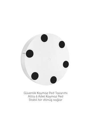 Gdx Tuta-42 42 Cm Turn Table - Döner Stand - Döner Tabla