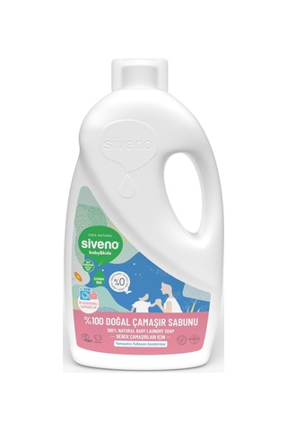 Doğal Bebek Çamaşır Sabunu Kendinden Yumuşatıcılı Bitkisel Deterjan Vegan 1000 Ml